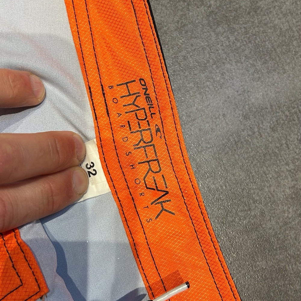 O'Neill Men's Orange and Blue Swim/BoardShorts - Picture 6 of 6